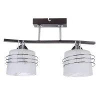 Люстра потолочная Brille 60W E27 Хром