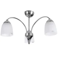 Люстра потолочная Brille 60W E27 Хром