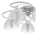 Люстра Brille 60W E27 Хром Люстра Brille 60W E27 Хром