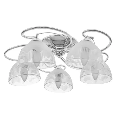 Люстра Brille 60W E27 Хром