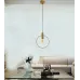 Люстра подвесная Brille 40W E14 Латунь Люстра подвесная Brille 40W E14 Латунь