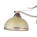 Люстра потолочная Brille 60W E27 Коричневый