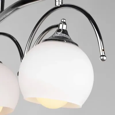 Люстра потолочная Brille 60W E27 Хром