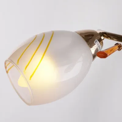 Люстра потолочная Brille 40W E14 Золотистый