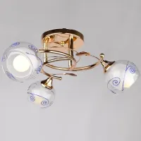 Люстра потолочная Brille 40W E14 Золотистый Люстра потолочная Brille 40W E14 Золотистый
