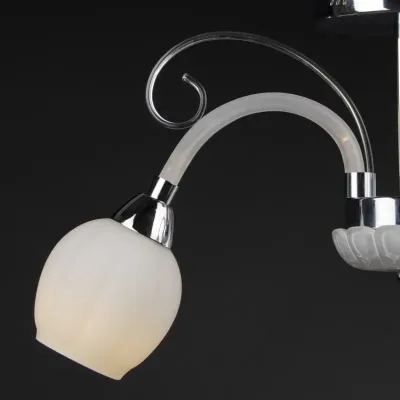 Люстра потолочная Brille 40W E27 Хром