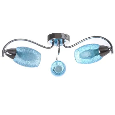 Люстра потолочная Brille 40W E14 Хром