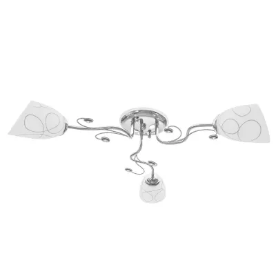 Люстра Brille 60W E27 Хром