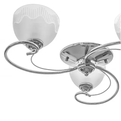 Люстра Brille 60W E27 Хром