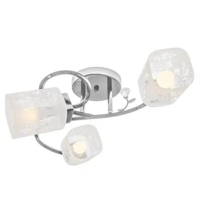 Люстра Brille 40W E14 Никель