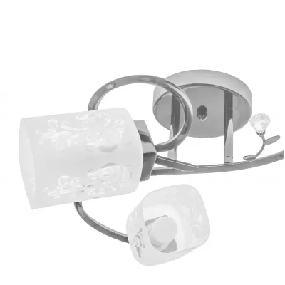 Люстра Brille 40W E14 Никель