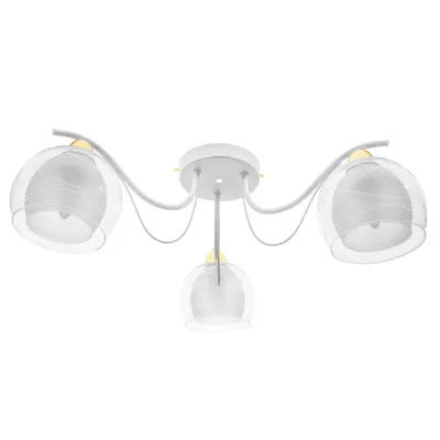Люстра Brille 60W E27 Белый