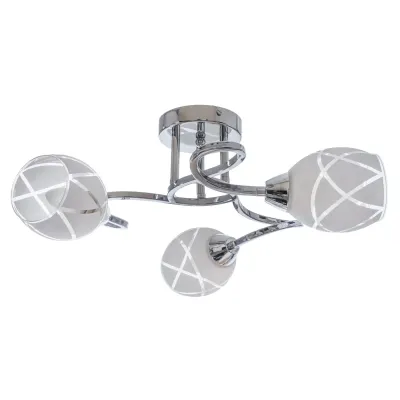 Люстра Brille 60W E27 Хром