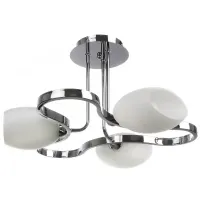 Люстра потолочная Brille 40W E14 Хром