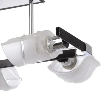 Люстра потолочная Brille 40W E14 Хром Люстра потолочная Brille 40W E14 Хром