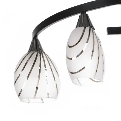 Люстра потолочная Brille 40W E14 Хром