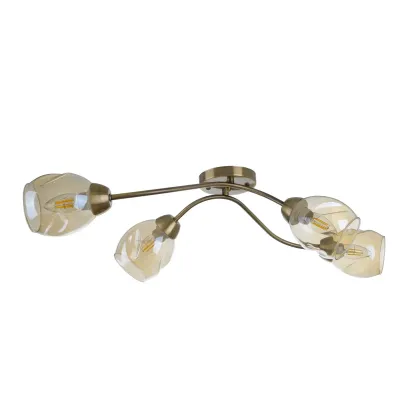 Люстра Brille 60W E27 Латунь