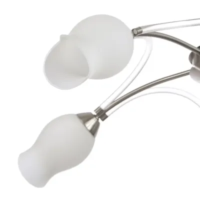 Люстра потолочная Brille 60W E14 Хром