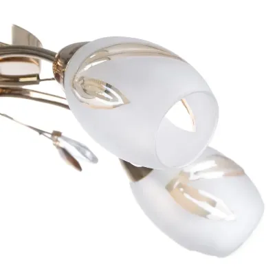 Люстра потолочная Brille 40W E14 Золотистый Люстра потолочная Brille 40W E14 Золотистый