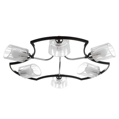 Люстра потолочная Brille 40W E14 Хром