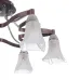 Люстра потолочная Brille 60W E14 Коричневый Люстра потолочная Brille 60W E14 Коричневый