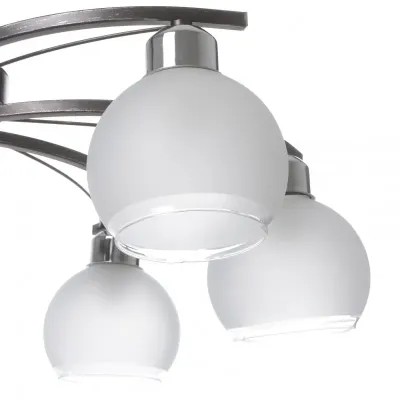 Люстра потолочная Brille 40W E14 Коричневый Люстра потолочная Brille 40W E14 Коричневый