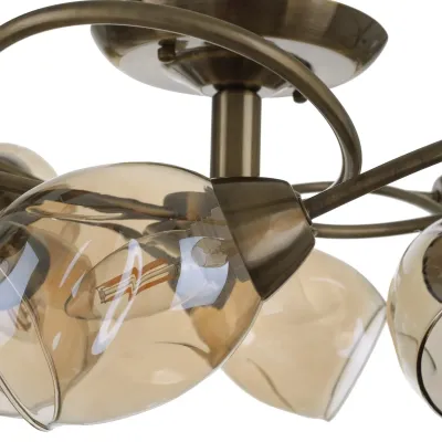 Люстра Brille 60W E27 Золотистый