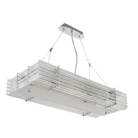 Люстра подвесная Brille 60W E14 Хром