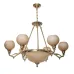 Люстра потолочная Brille 40W E14 Золотистый