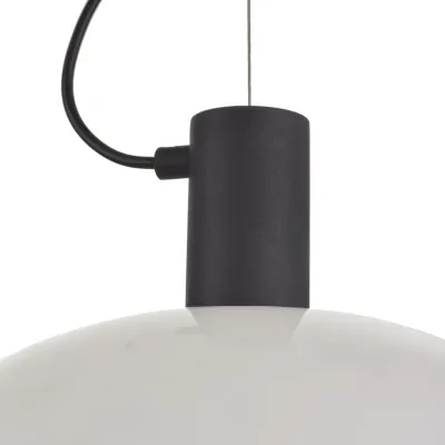 Люстра подвесная Brille 60W E27 Черный