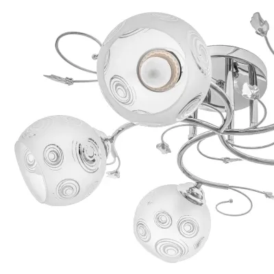 Люстра Brille 60W E27 Хром