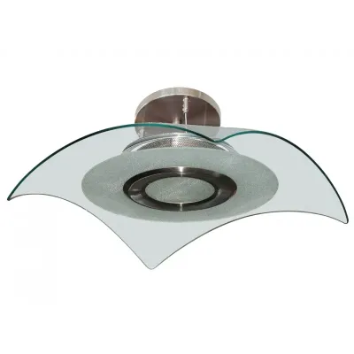 Люстра потолочная Brille 60W E27 Никель