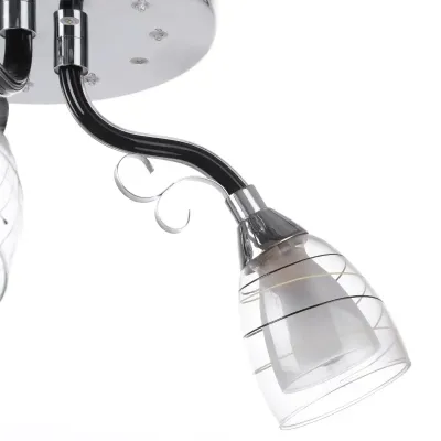 Люстра потолочная Brille 40W E14 Хром Люстра потолочная Brille 40W E14 Хром