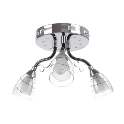 Люстра потолочная Brille 40W E14 Хром
