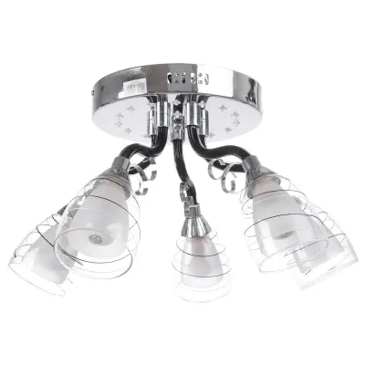 Люстра потолочная Brille 40W E14 Хром