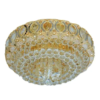 Люстра потолочная Brille 60W E14 Золотистый