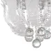 Люстра с подсветкой Brille E14 Хром
