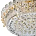 Люстра с подсветкой Brille 40W E14 Золотистый Люстра с подсветкой Brille 40W E14 Золотистый