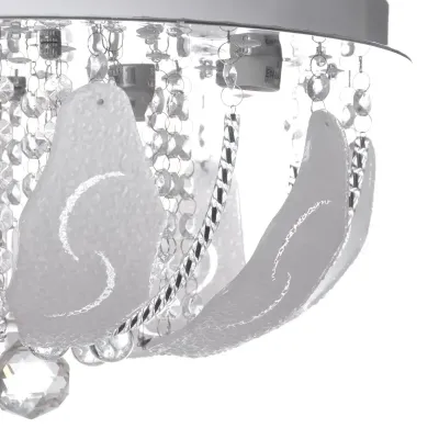 Люстра с подсветкой Brille Смарт 60W E14 Хром Люстра с подсветкой Brille Смарт 60W E14 Хром