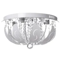 Люстра с подсветкой Brille Смарт 60W E14 Хром Люстра с подсветкой Brille Смарт 60W E14 Хром