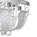 Люстра с подсветкой Brille Смарт 60W E14 Хром Люстра с подсветкой Brille Смарт 60W E14 Хром