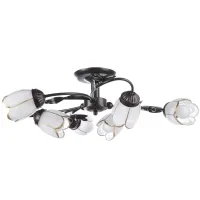 Люстра потолочная Brille 40W E14 Коричневый