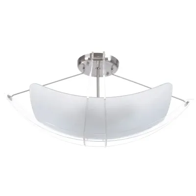 Люстра потолочная Brille 60W E27 Никель