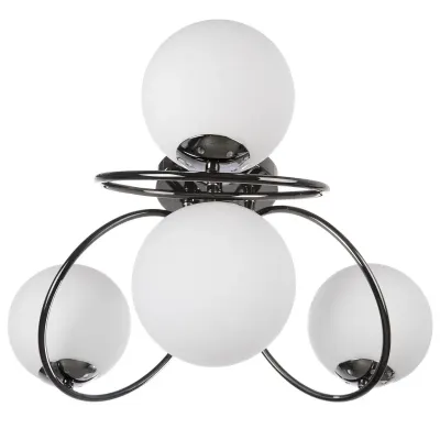 Люстра Brille Современная 60W E27 Хром
