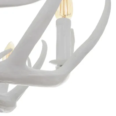 Люстра Brille Рога 40W E14 Белый Люстра Brille Рога 40W E14 Белый
