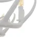 Люстра Brille Рога 40W E14 Белый Люстра Brille Рога 40W E14 Белый