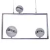 Люстра Brille LED 25W Хром