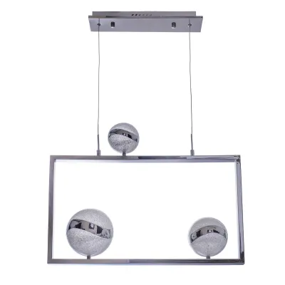 Люстра Brille LED 25W Хром
