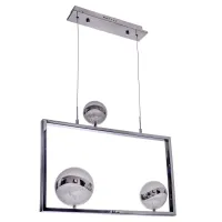 Люстра Brille LED 25W Хром