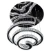 Люстра Brille LED 128W Хром